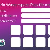 Wingfoilschüler mit Lehrer Wingfoilschüler mit Lehrer